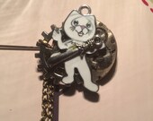 STEAMPUNK (Z For The Cat) Cravat or Hat Pin