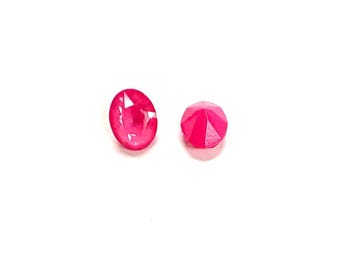 Crystal Dahlia Ignite SS29 Swarovski 1088 XIRIUS Chaton - 24 Pcs