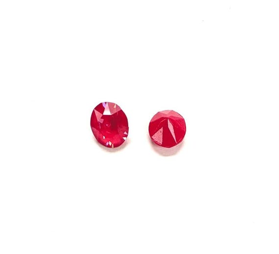 トゥルーリーインラブハート✩.*˚レッドマグマSWAROVSKIサンキャッチャー Crystal Poppy Red Ignite SS39 Swarovski 1088 XIRIUS Chaton - 24