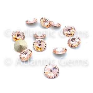 Silk 14mm EuroCrystal 1122 Rivoli - 12 pcs