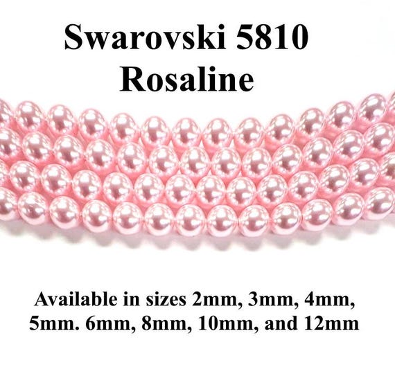 ロザリン スワロフスキー 5810 ラウンドパール - 2mm、3mm、4mm、5mm