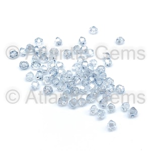 Crystal Blue Shade 3mm Swarovski 5328 Bicone  - 72pcs