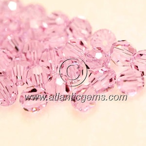 Violet 4mm Swarovski 5000 Round Bead  - 48pcs