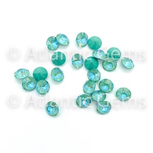 Crystal Silky Sage DeLite SS39 EuroCrystal 1088 XIRIUS Chaton - 24 pcs