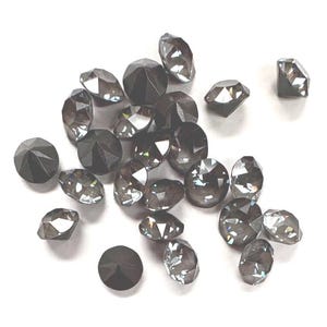 Crystal Dark Grey Ignite SS39 EuroCrystal 1088 XIRIUS Chaton - 24 pcs