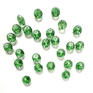 Erinite 8mm Swarovski 5040 Briolette Beads  - 18pcs