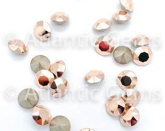 Crystal Rose Gold SS39 EuroCrystal 1088 XIRIUS Chaton - 24 pcs