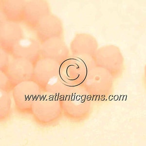 Rose Alabaster 4mm Swarovski 5000 Round Bead - 48pcs
