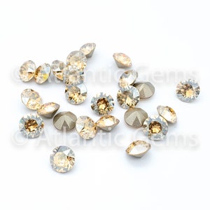 Crystal Golden Shadow SS39 EuroCrystal 1088 XIRius Chaton - 24 Stk