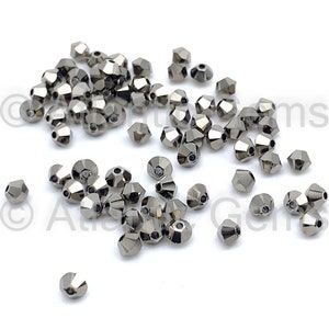 Crystal Metallic Light Gold 2X 5mm Swarovski 5328 Bicone  - 72pcs