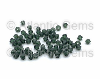 Tourmaline 4mm Swarovski 5301 Bicone - 72pcs