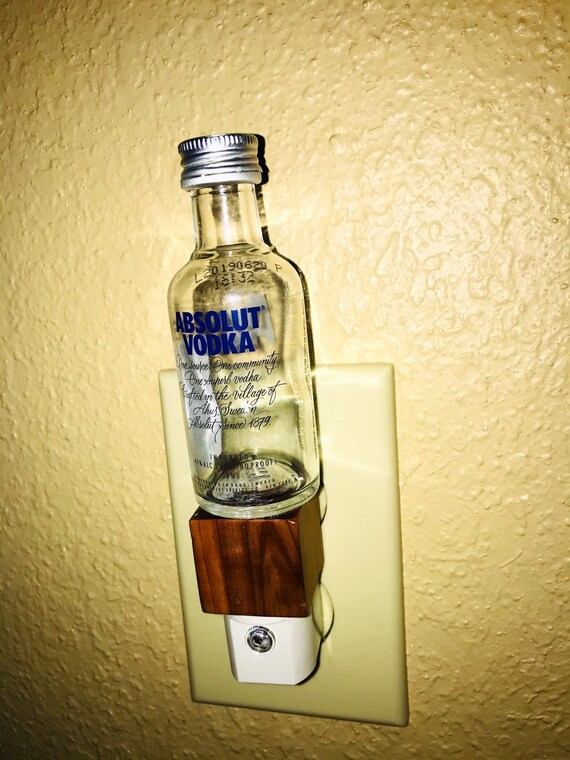 Absolute Vodka Bottle Night Light - Etsy