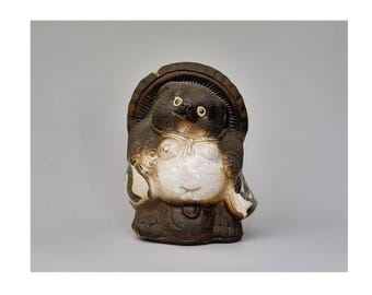 信楽焼 たぬき 鬼たぬき - Etsy 日本