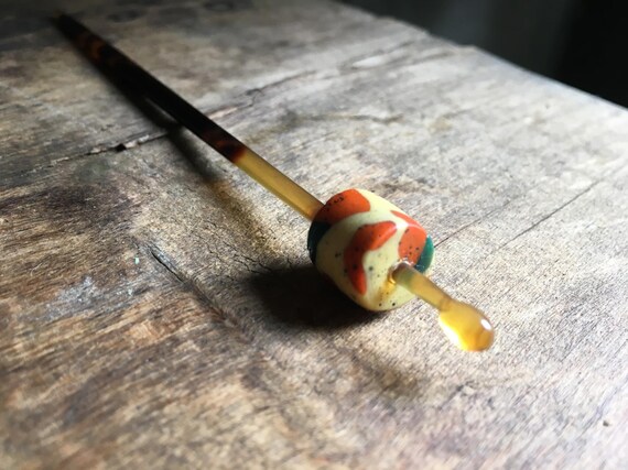 Kanzashi Antique Hair Pin Beads Japanese Hair Pins Hair Etsy