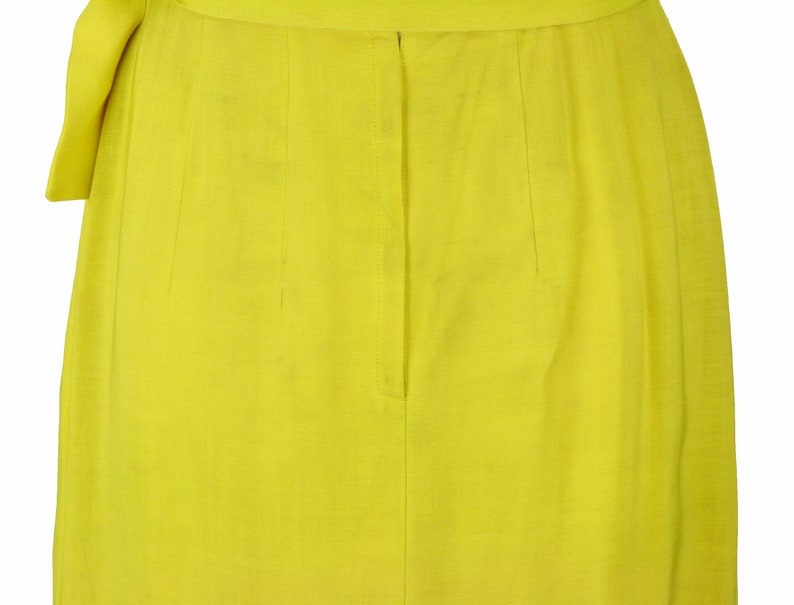Vintage 1950s Bright Yellow Wiggle Dress Size XS - Etsy