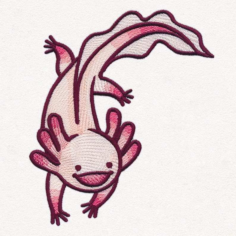 Аксолотль тату эскиз