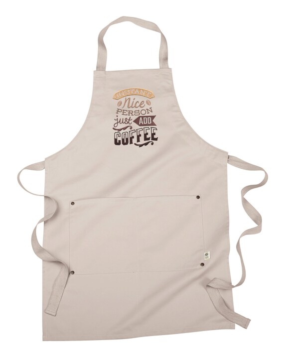 Funny Coffee Apron, Server Apron, Barista Apron, Coffee Break