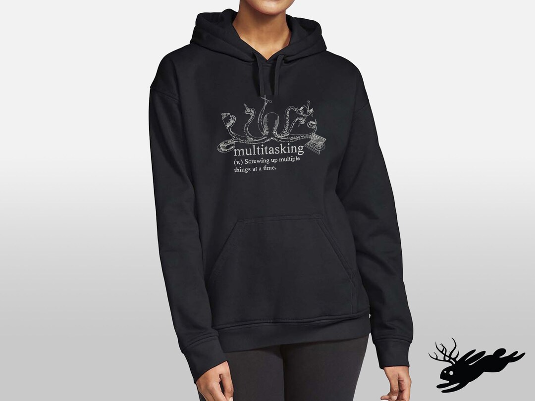 Felpa Cappuccio Felpa Con I Polipi Polipi Per Trovarli Devi Cieco