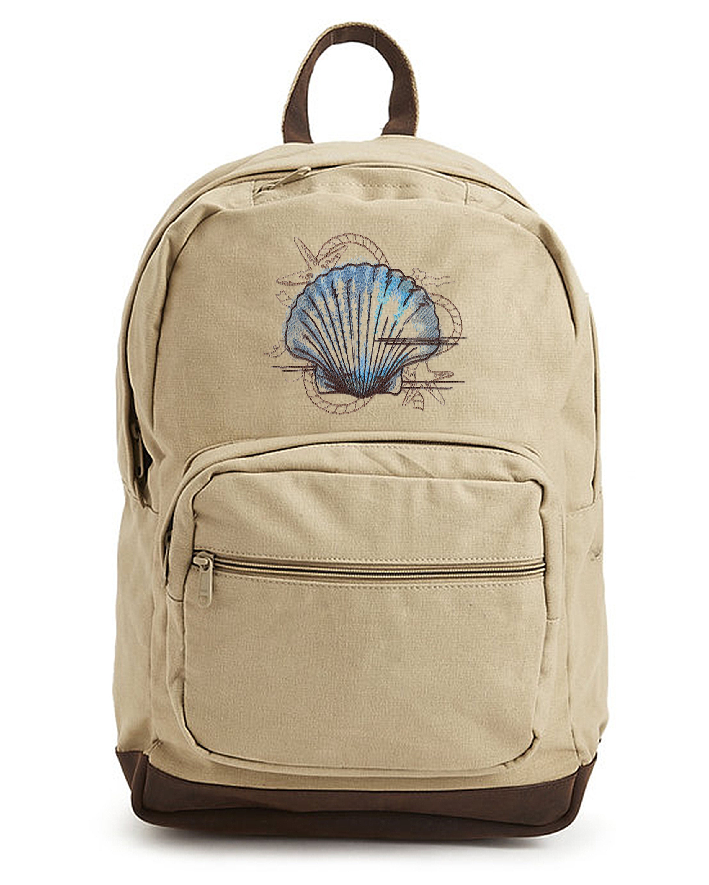 Nauticus Seashell Bag, Seashell Bookbag, Seashell Laptop Bag  display picture 3