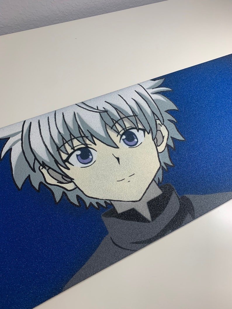 Killua Grip Tape Art Anime on MOB or Jessup Grip Tape Etsy