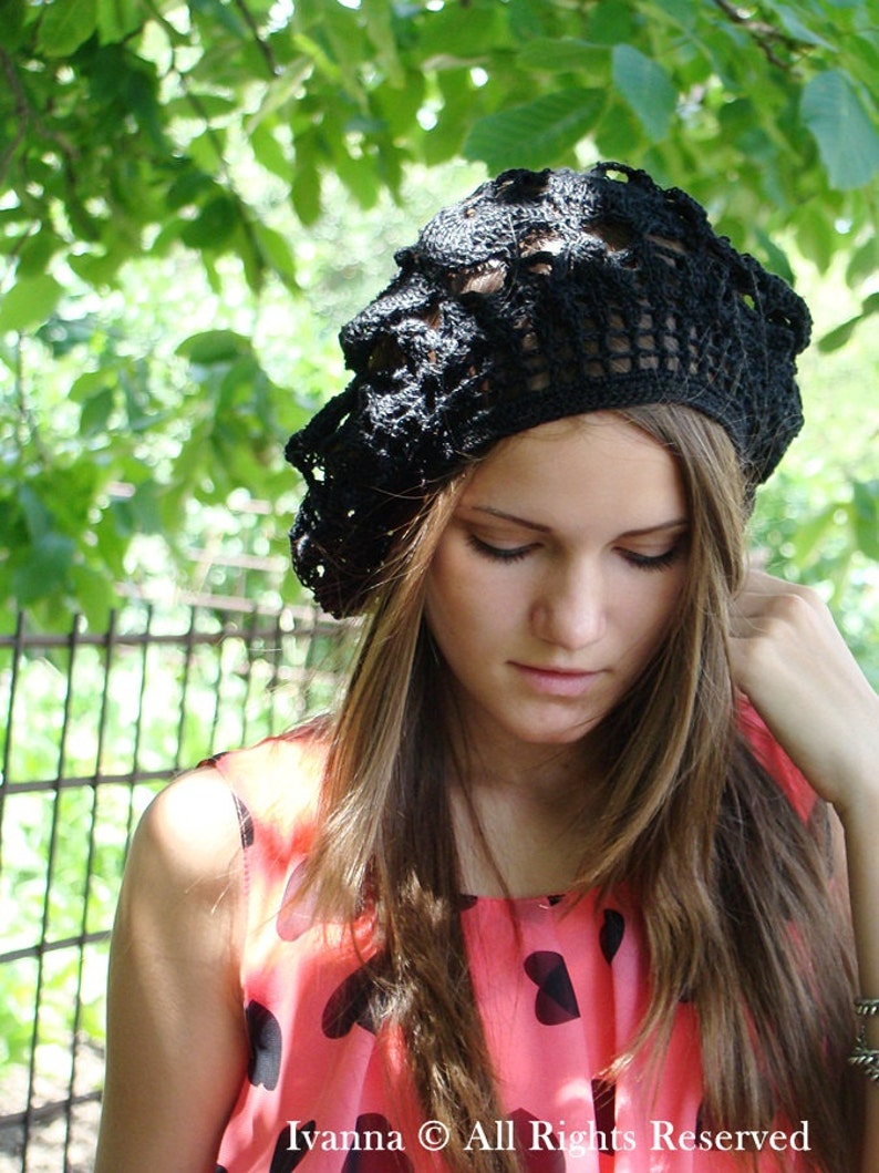 Bourgeoise Girl Crochet Hat main image 1