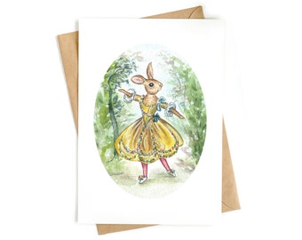 2 x Greeting Card 'Ballerina'