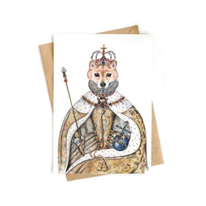 2 x cartões comemorativos 'Rainha Elizabeth I'