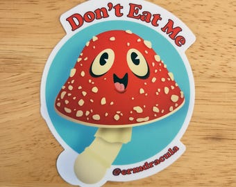 Pegatina de mosca Amanita
