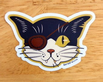 Pegatina de Patches the Cat