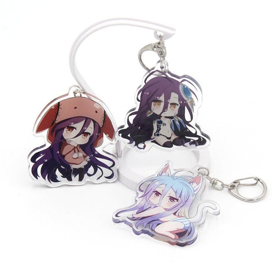 No Game No Life Acrylic Keychain Charms Japan Comic Anime Etsy No Game No Life Acrylic Keychain Charms Japan Comic Anime Etsy