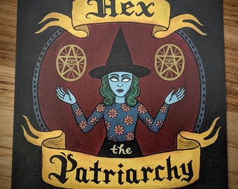 Hex the Patriarchy Postcard