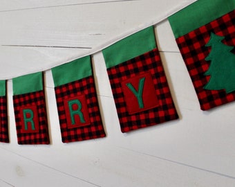 Chrismukkah Banner: Christmas Hanukkah Interfaith Holiday Decor