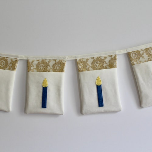 Buy Hanukkah pocket banner - Chanukah stocking or advent