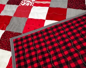The Ohio State, University of Alabama or Cincinnati Reds baby quilt blanket