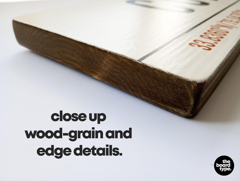 Handmade Castleton Wooden Sign: Aged Peak District Art - Etsy