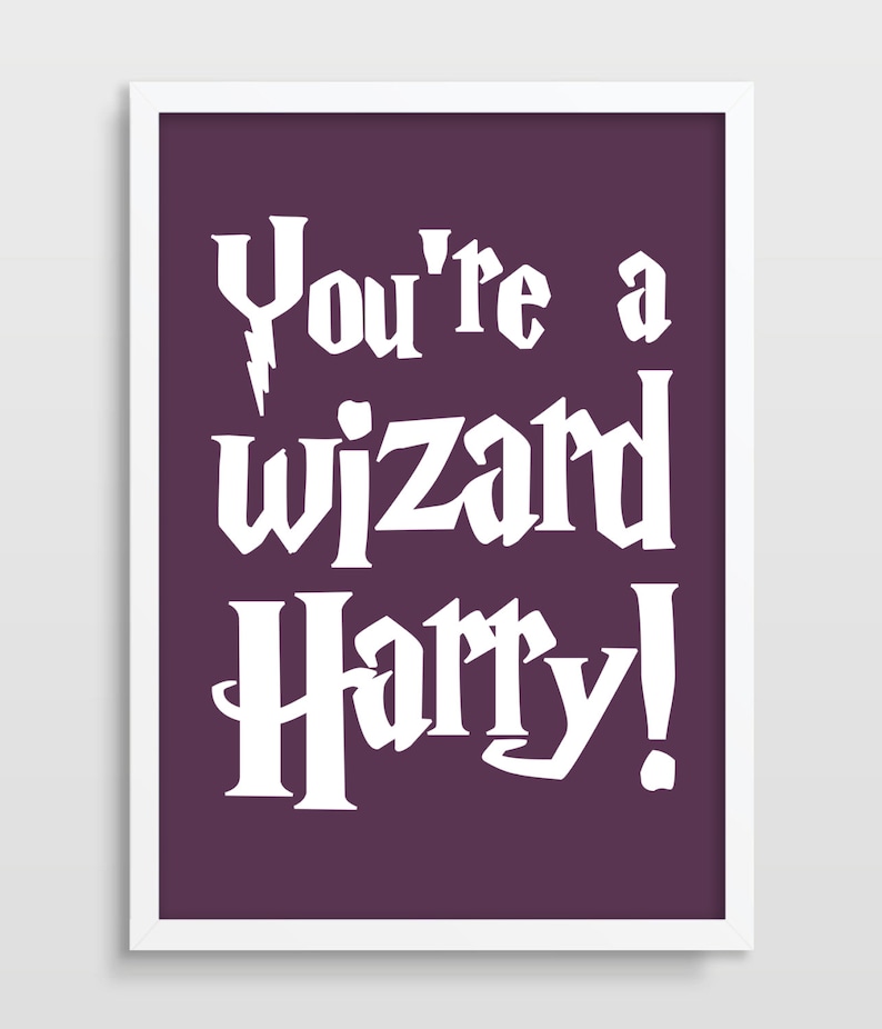 Harry Potter Print You