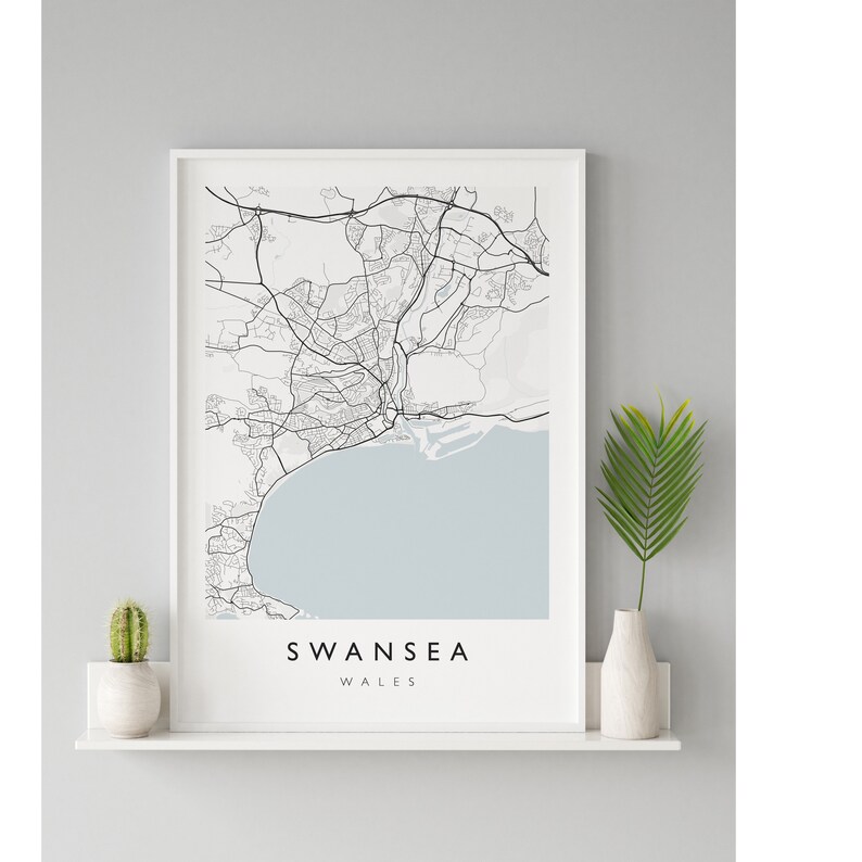 EXETER Poster City Art Exeter Map Print City Map Print Etsy UK
