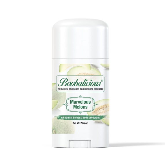 Marvelous Melons Organic Breast Deodorant Fruity Boob Powder | Etsy UK