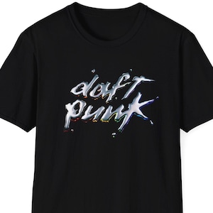 Daft Punk Discovery Logo Shirt Unisex Soft T-Shirt, Daft Punk Music Band Tee, Electronic Music Shirt, Music Festival EDM Shirt
