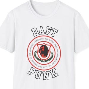 Daft Punk Collegiate Shirt Alive Tour Crest Design, Homework Discovery Alive Random Access Memories Shirt, Music EDM Fan Gift TShirt