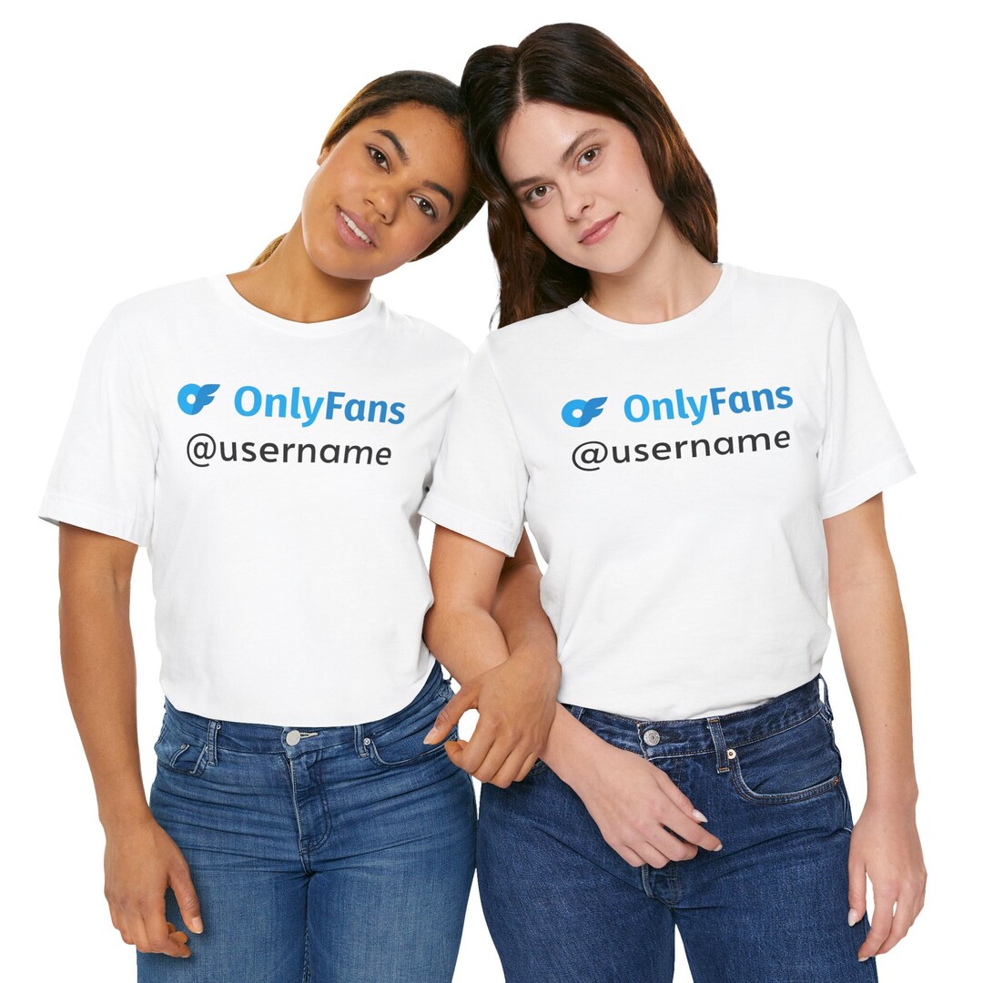 Onlyfans Personalized Shirt Onlyfans Custom Tshirt Only Fans Customized White T-shirt Tee Shirt