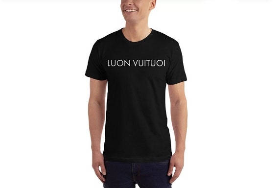ModernGuestBook Luon VUITUOI | Unisex T-Shirt | Vietnamese Funny Tee | Vietnamese Always Happy Luon Vui Tuoi | Men's Women's White Tshirt Black Tshirt
