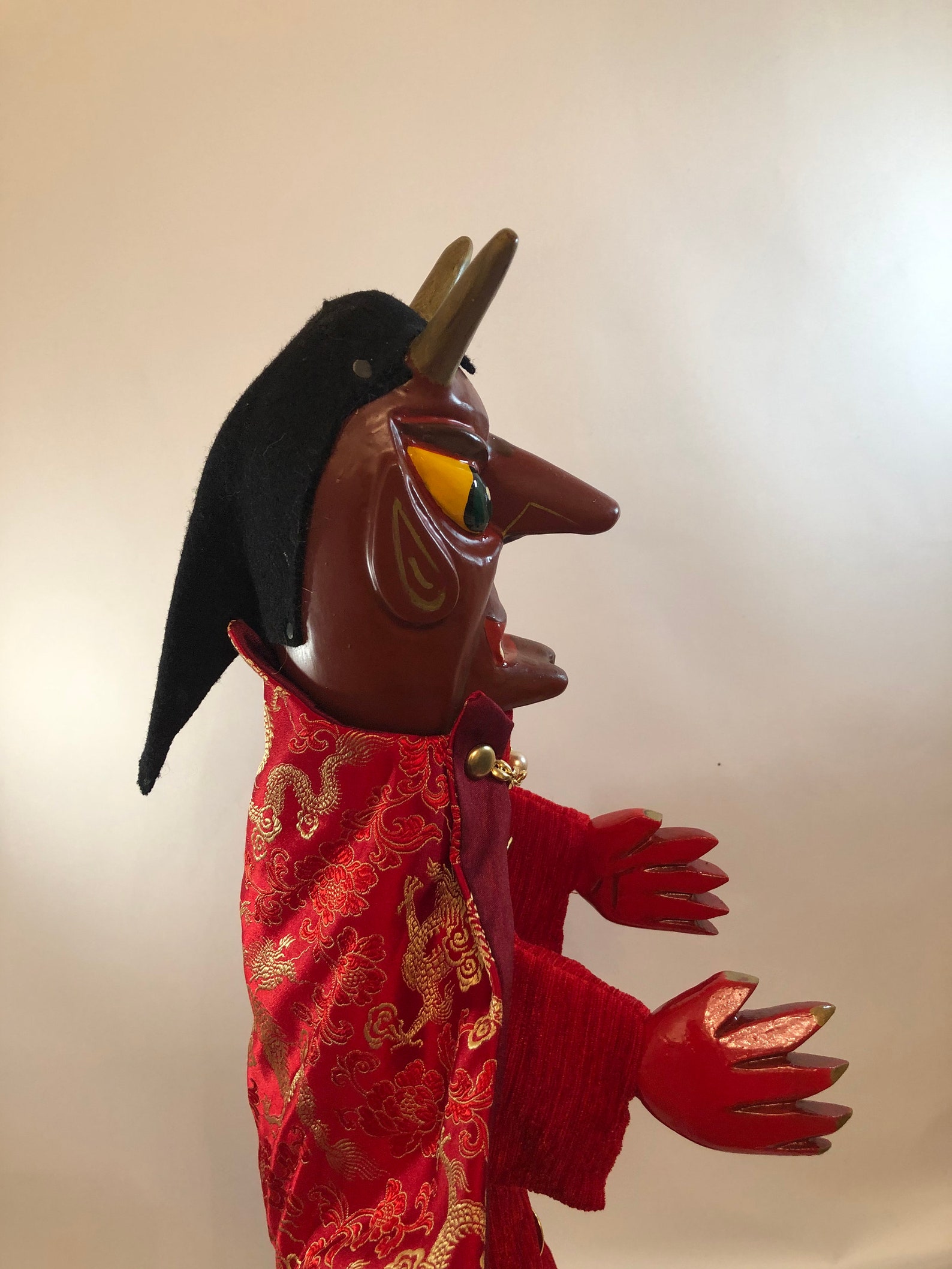 Devil Puppet Etsy
