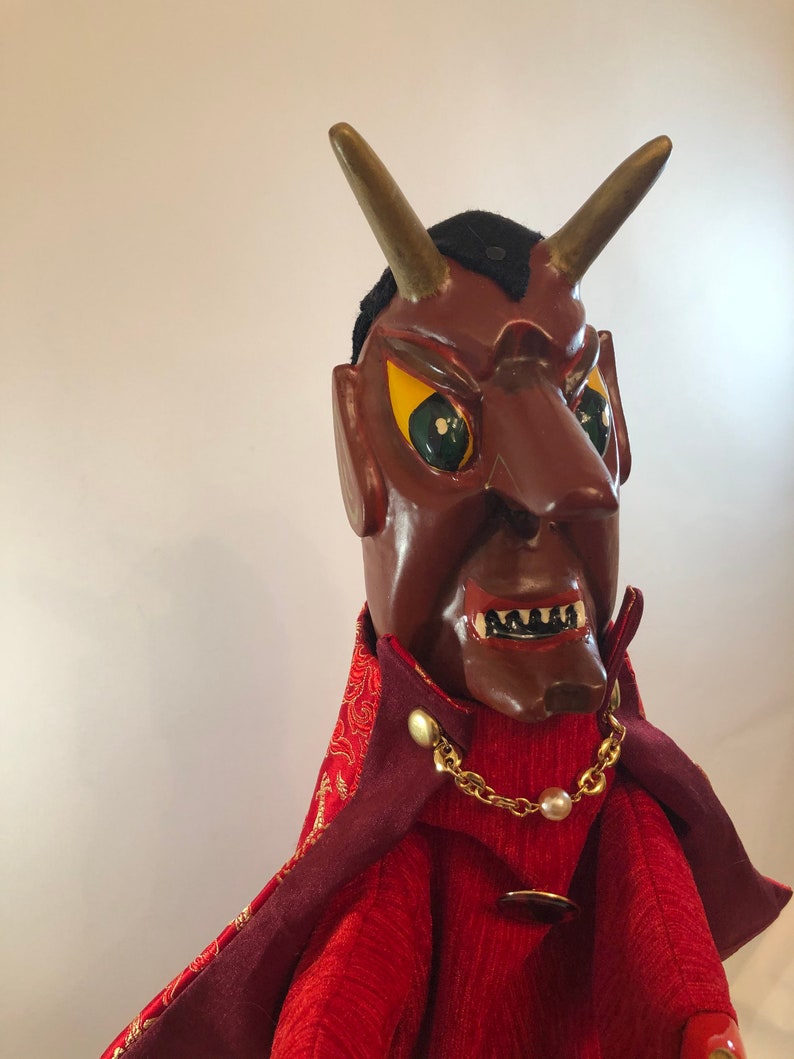 Devil Puppet Etsy