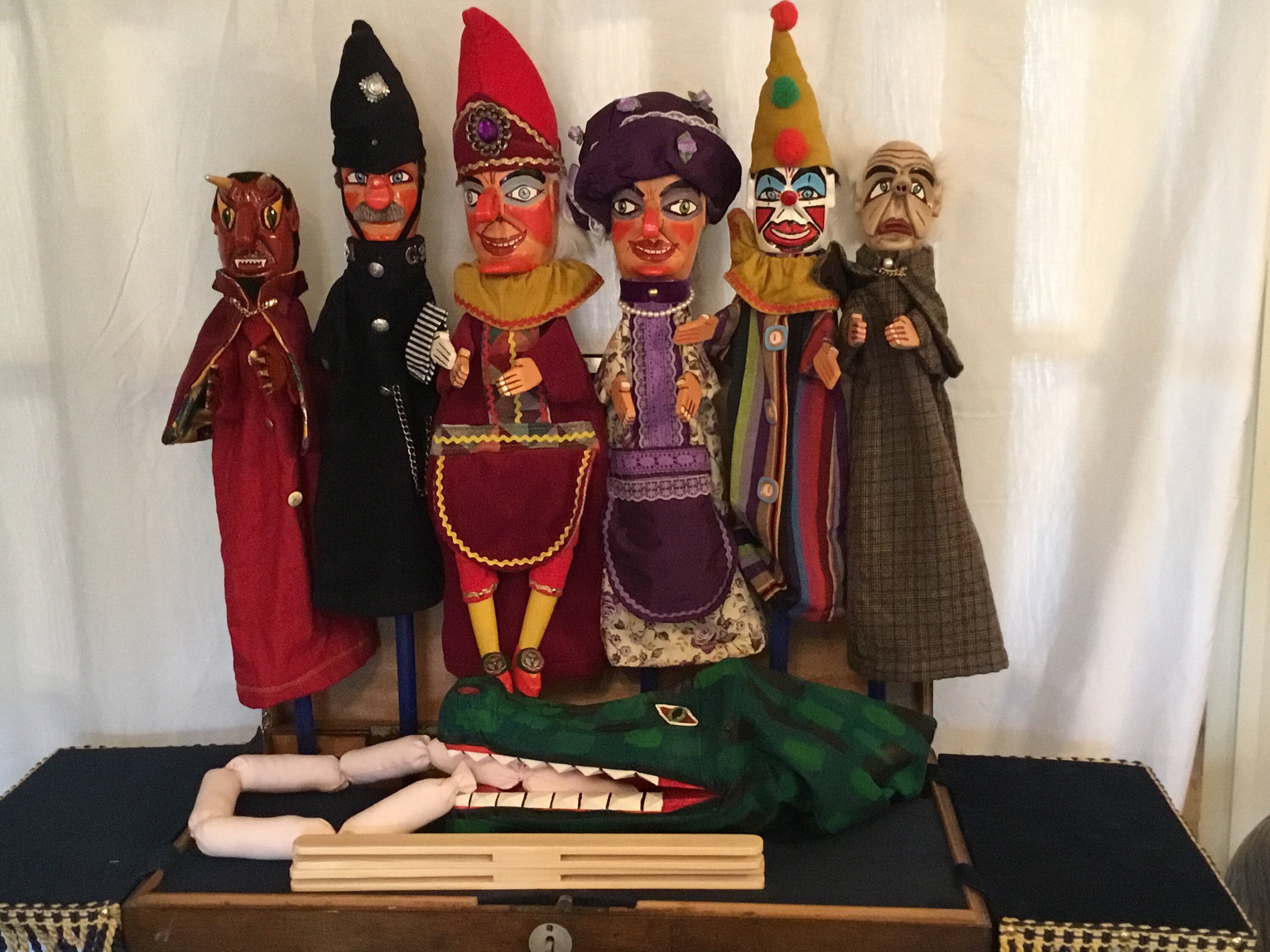 Set of Professional Punch and Judy Puppets Etsy