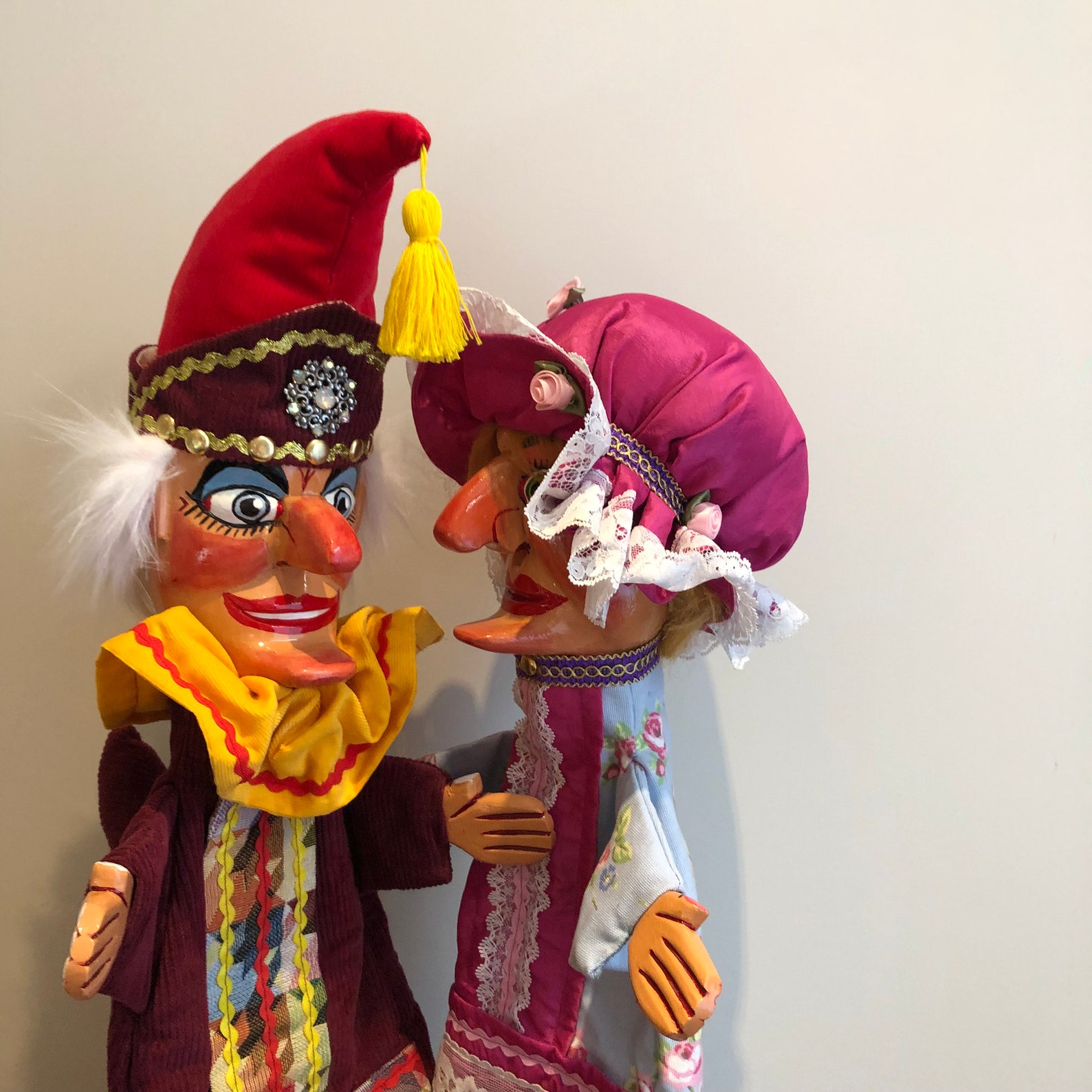 Mr Punch Judy and the Baby Etsy