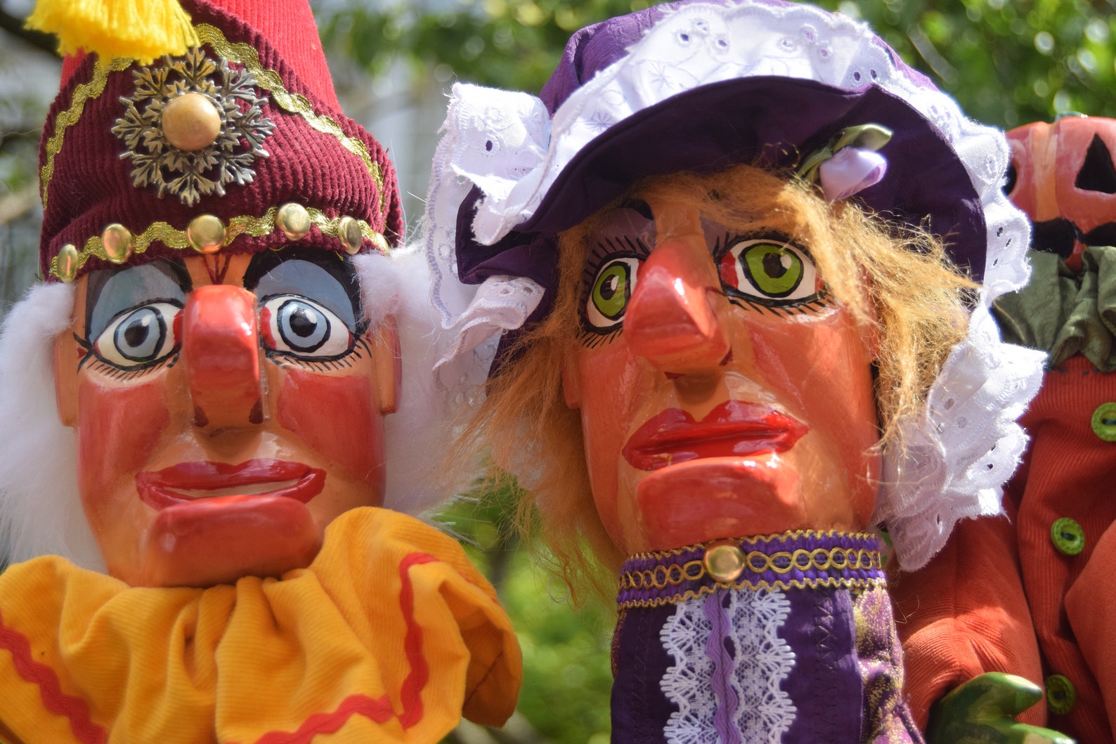 Mr Punch Judy and the Baby Etsy