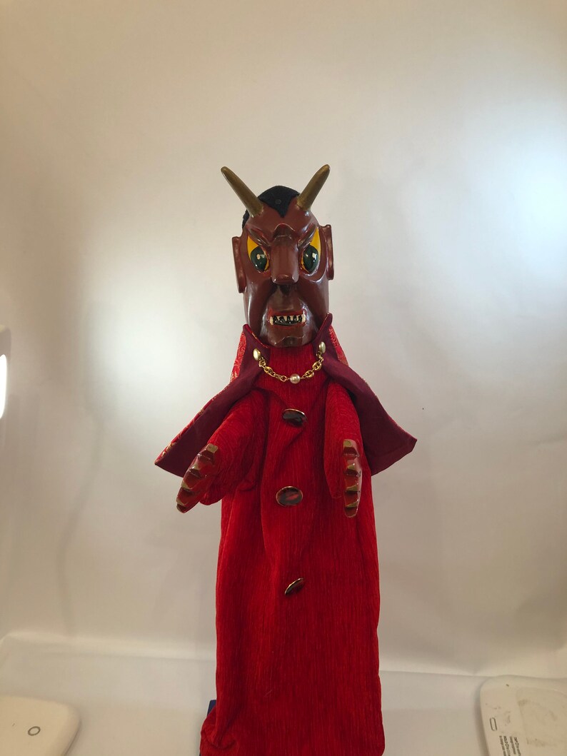 Devil Puppet Etsy