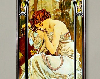 Art Nouveau Stained Glass Steampunk