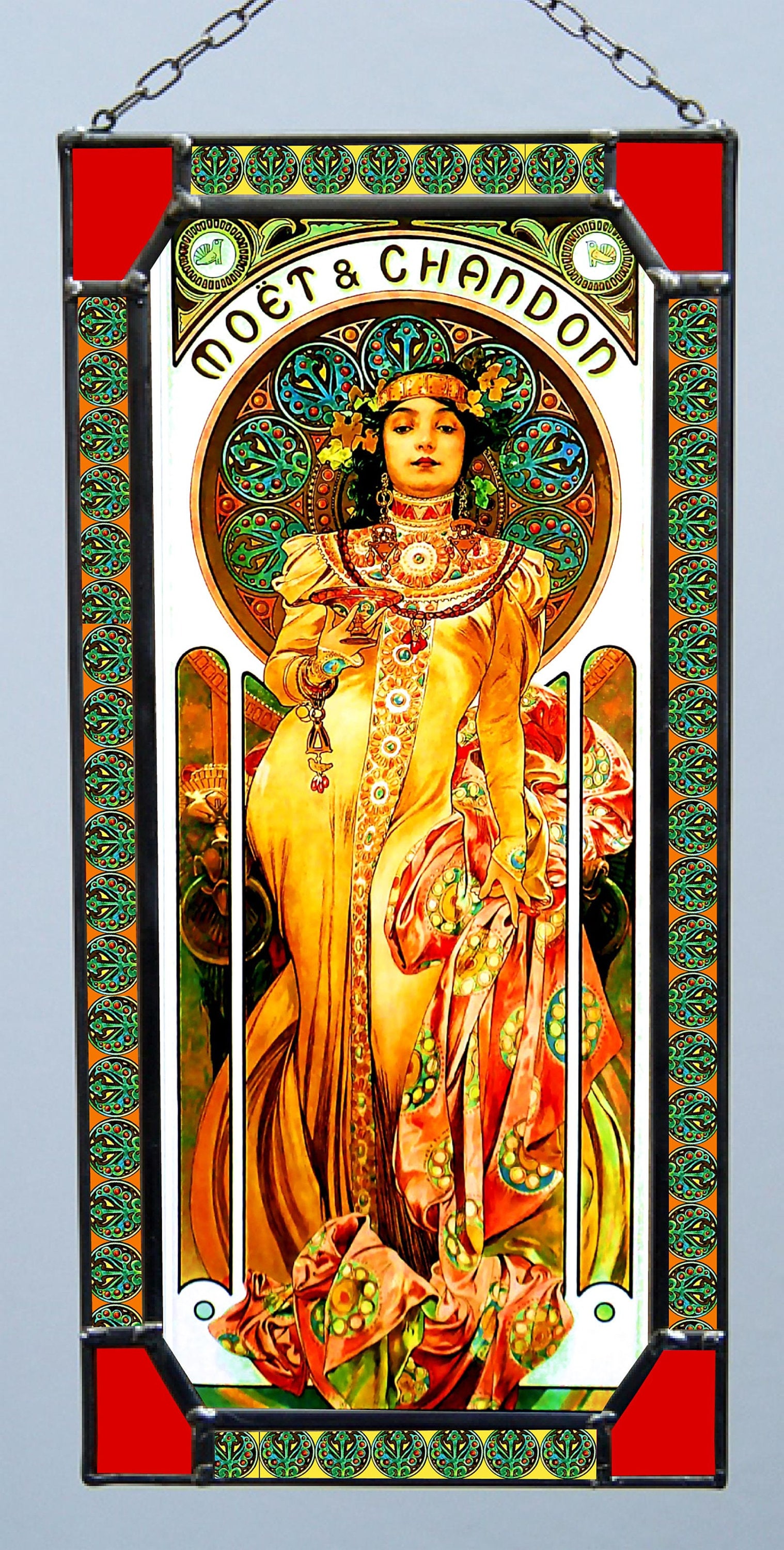 ミュシャ ティン缶 モエ・エ・シャンドン記念缶 ミュシャ ティン缶 モエ・エ・シャンドン記念缶